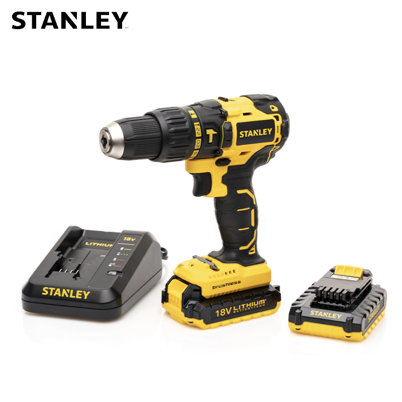 18V Brushless Cordless Hammer Drill with 2x 2Ah Battery In Kitbox (Model: SBH20D2K-B9)