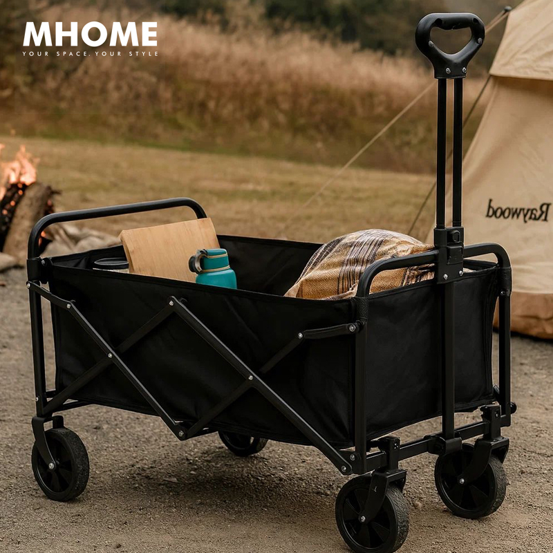 Heavy-Duty Collapsible Storage Trolley