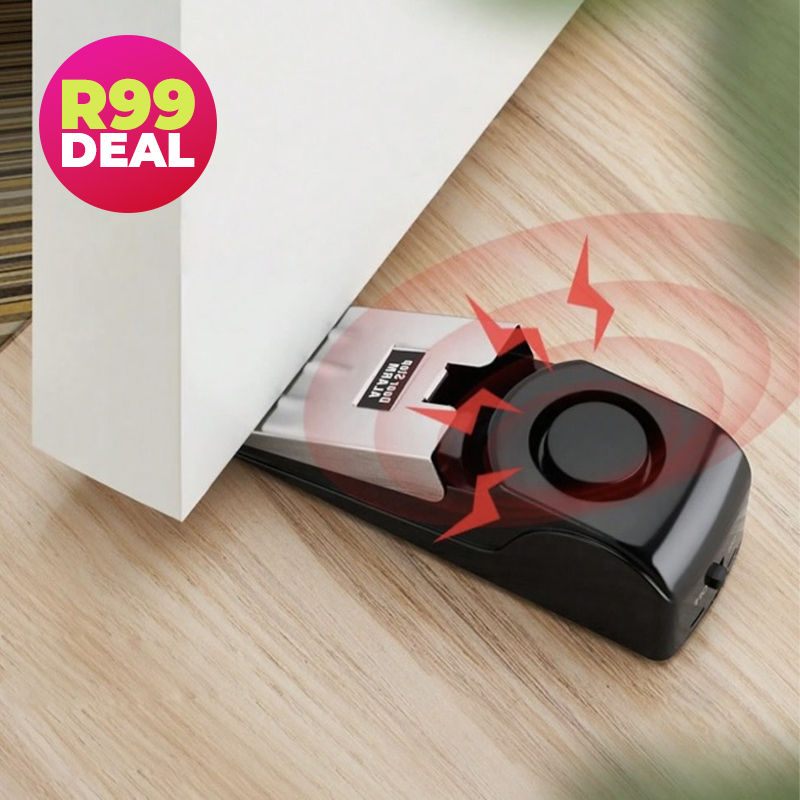 Portable Door Stop Alarm Wedge