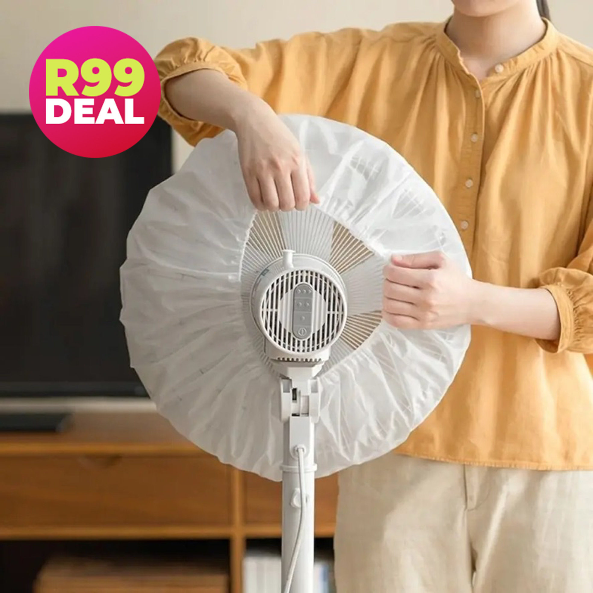 Water and Dustproof Fan Cover