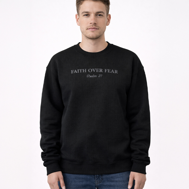 Unisex Faith Over Fear Crewneck
