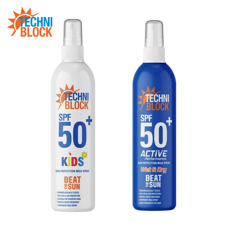 2x 250ml Milk Spray Sunscreen Lotions SPF50