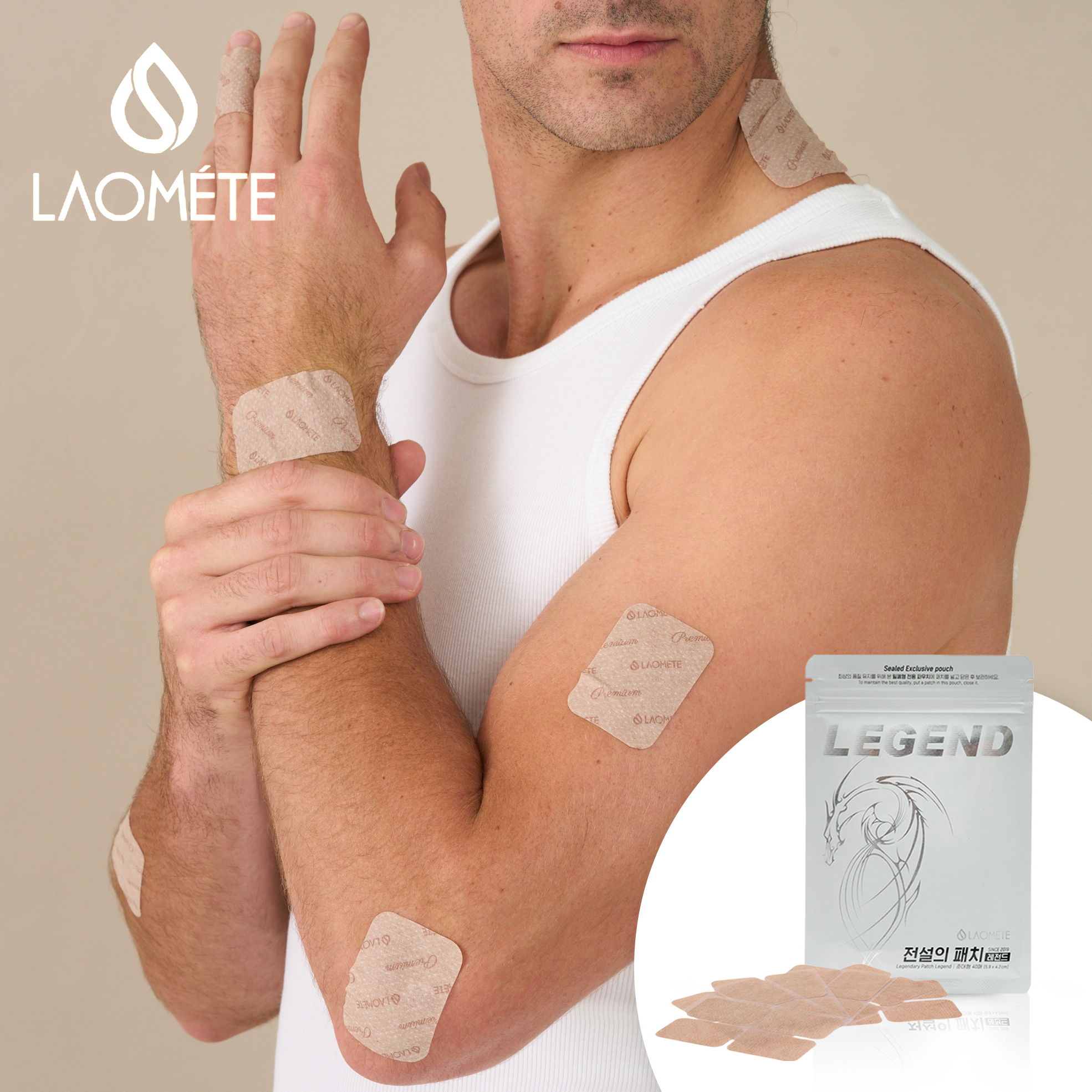 Legend Muscle Relief Patches (40's)