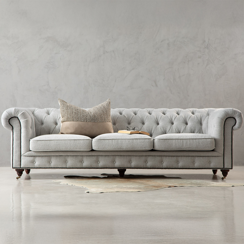 3-Seater Chesterfield Couch