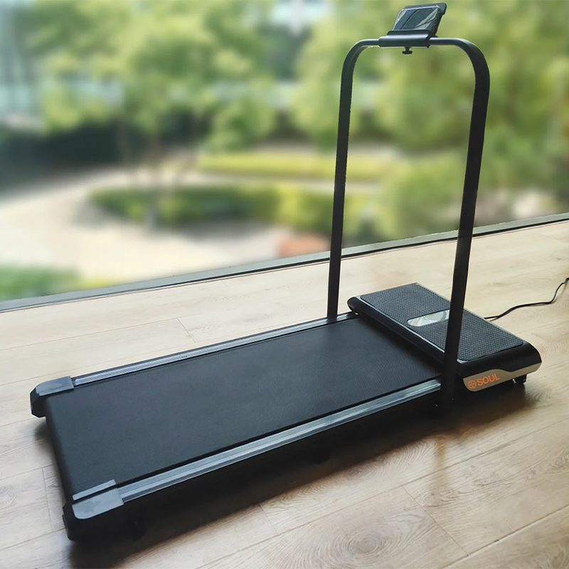 2-in-1 Home Electric Treadmill and Vibration Walking Pad