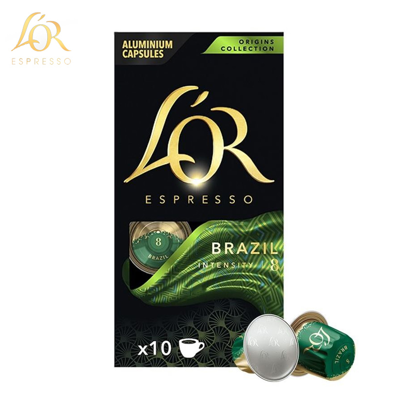 Nespresso Compatible Aluminium Coffee Capsules (10's)