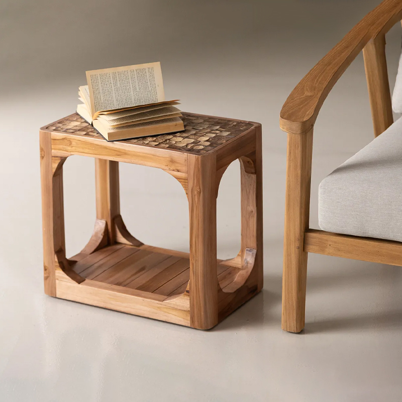 Solid Teakwood Side Table