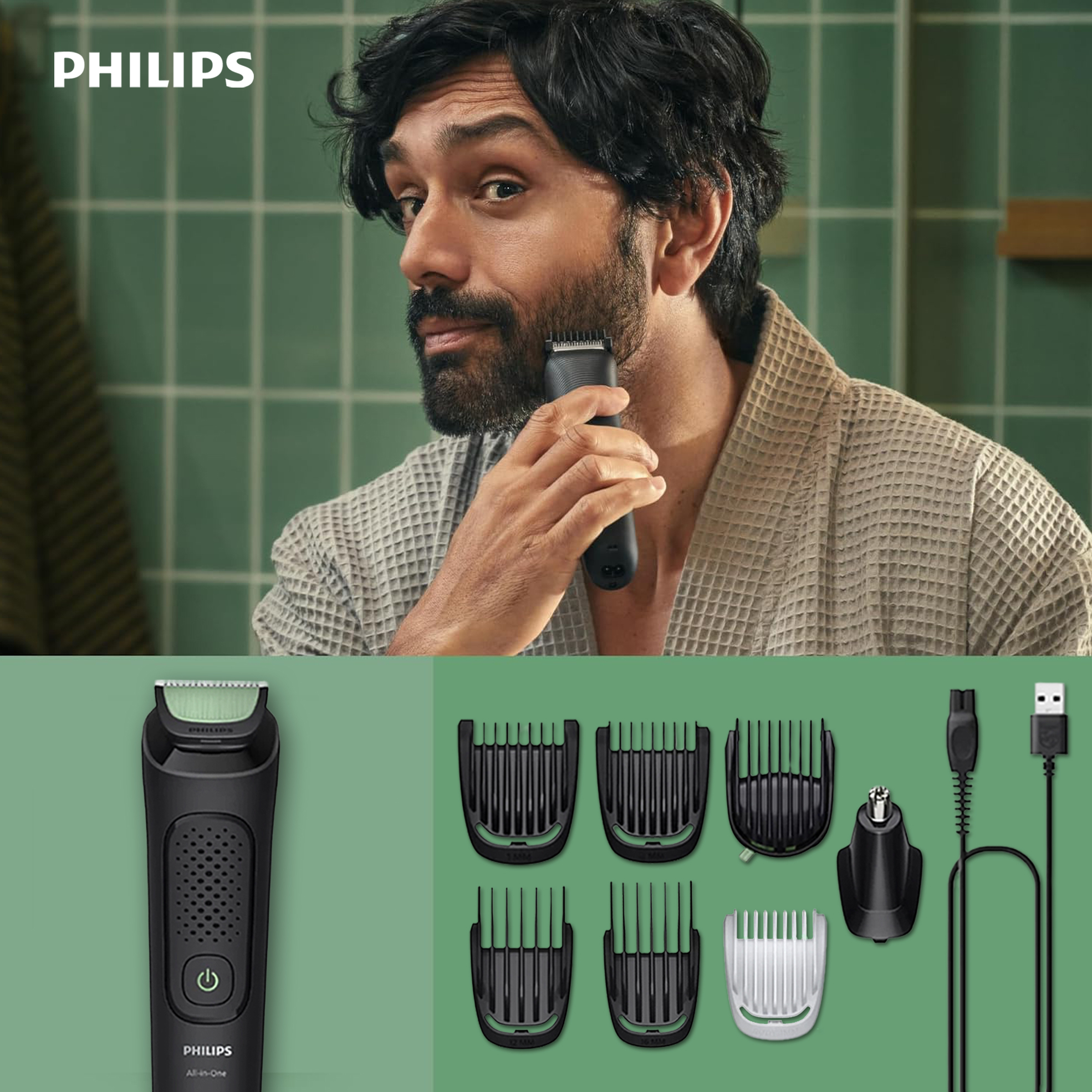 8-in-1 Series 3000 All-in-One Trimmer (Model: MG3940/15)