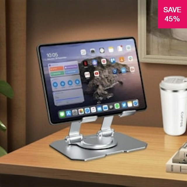 45% off on Foldable Adjustable Tablet Stand | OneDayOnly