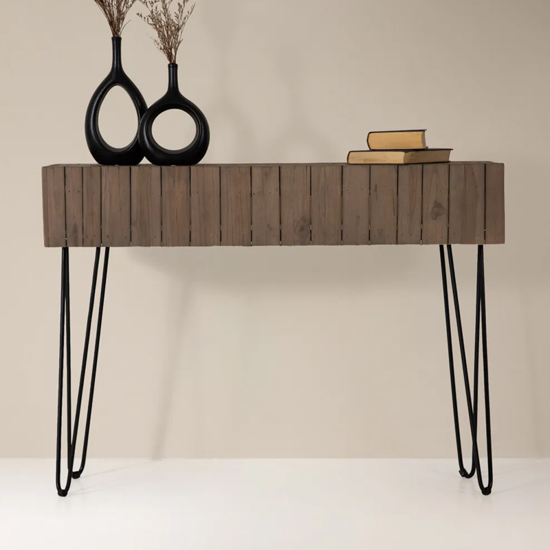 Teak Wooden Console Table