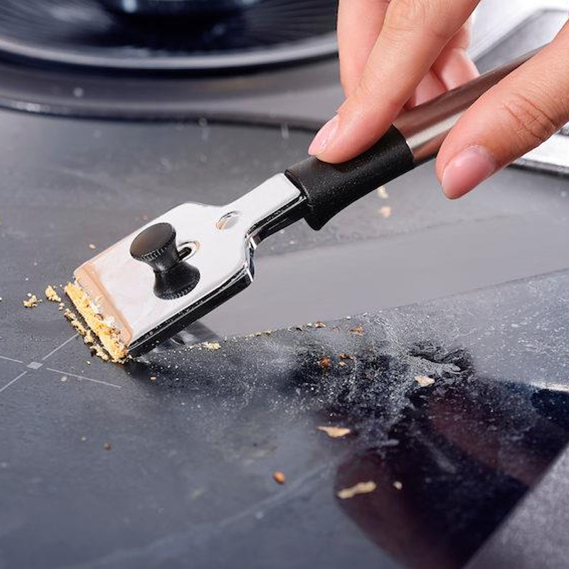 Hob and Kitchen Scraper with Three Blades