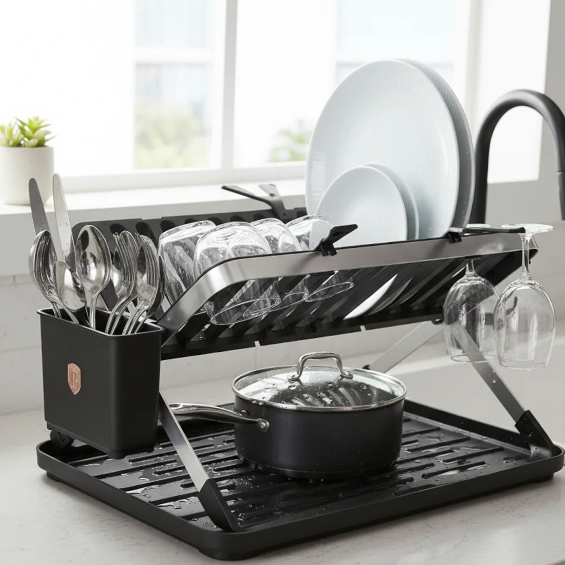 48cm Foldable Dish Rack