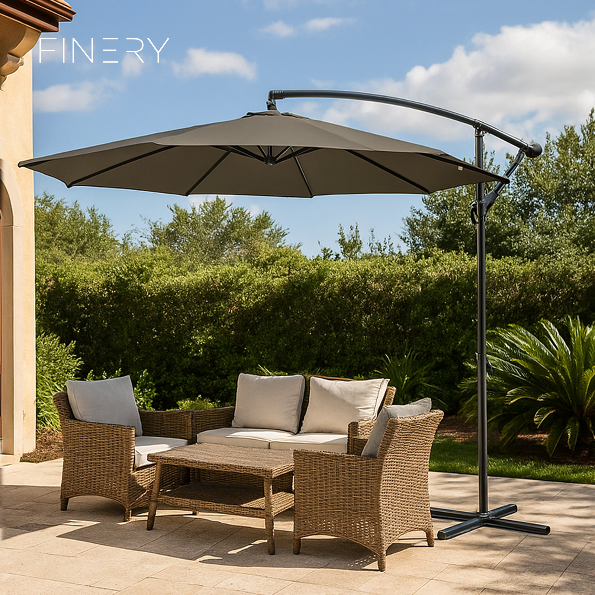 2.7m Ibiza Cantilever Umbrella