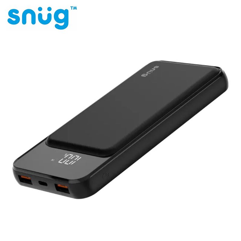 15W 10000mAh USB-C Wireless Digital Display Power Bank