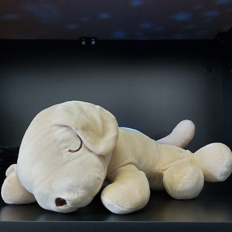 Soft Puppy Toy With Light Projection