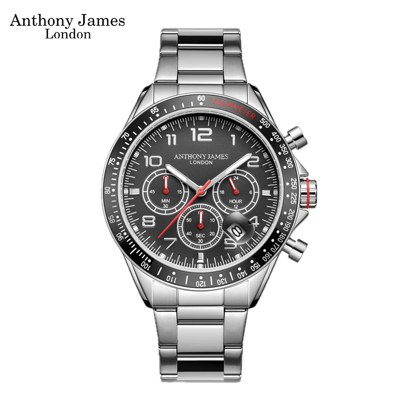 Men's Hand Assembled Limited Edition Tachymeter Chrono Watch