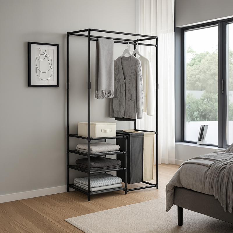 Multi-Function Wardrobe and Laundry Baskets