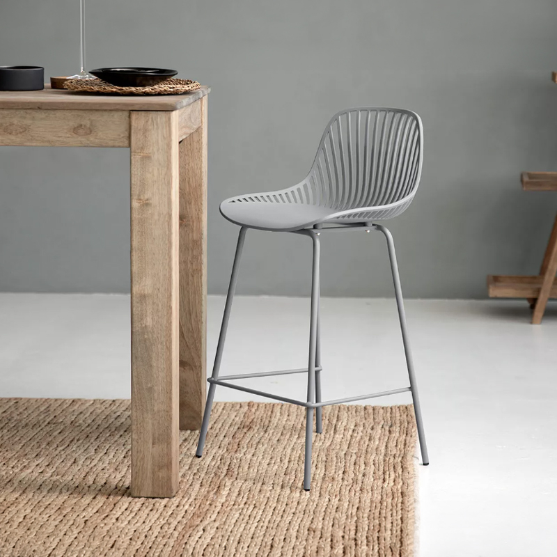 Geometric Counter Bar Chair