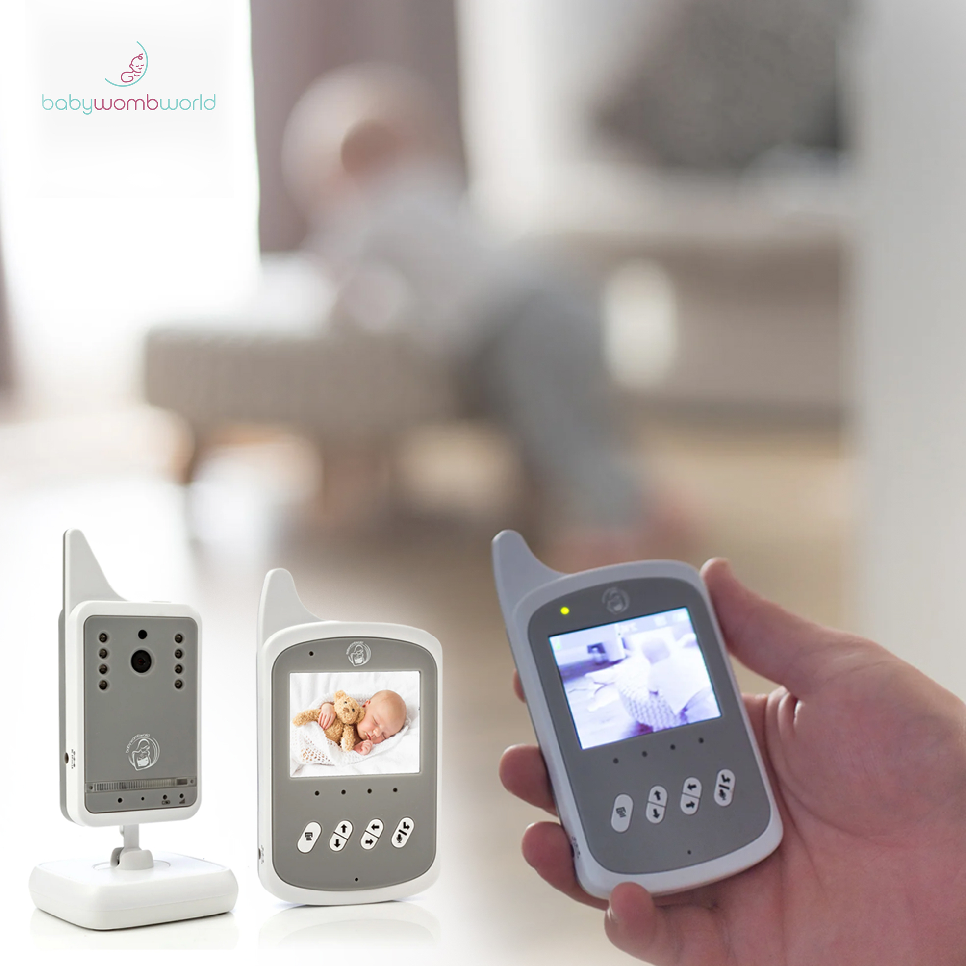 2.4'' LCD Screen Digital Video Baby Monitor