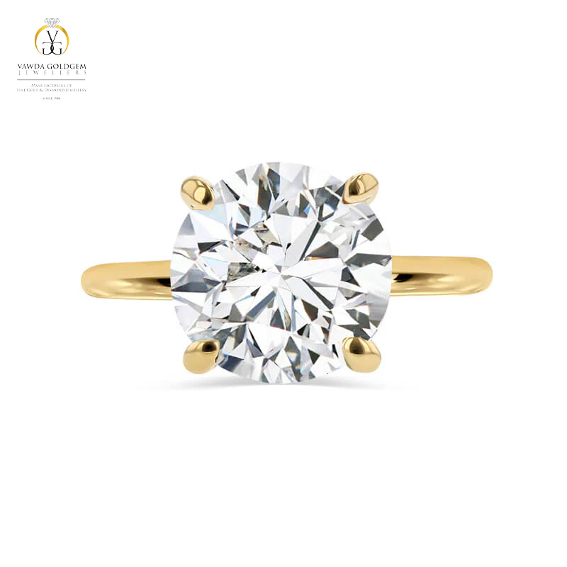 18k Gold 5ct Lab Grown Diamond Ring
