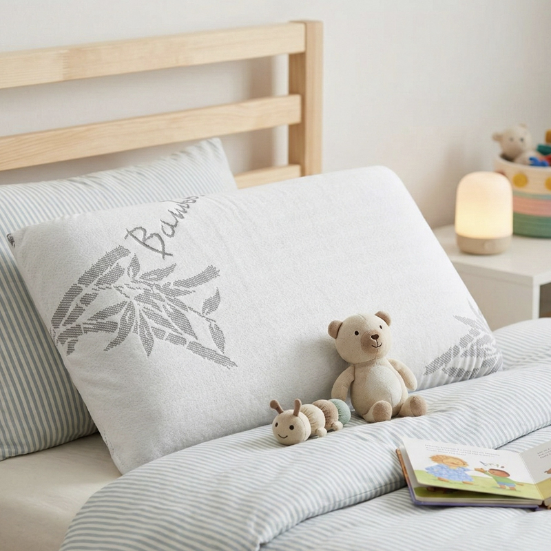 Kids Solid Memory Foam Pillow