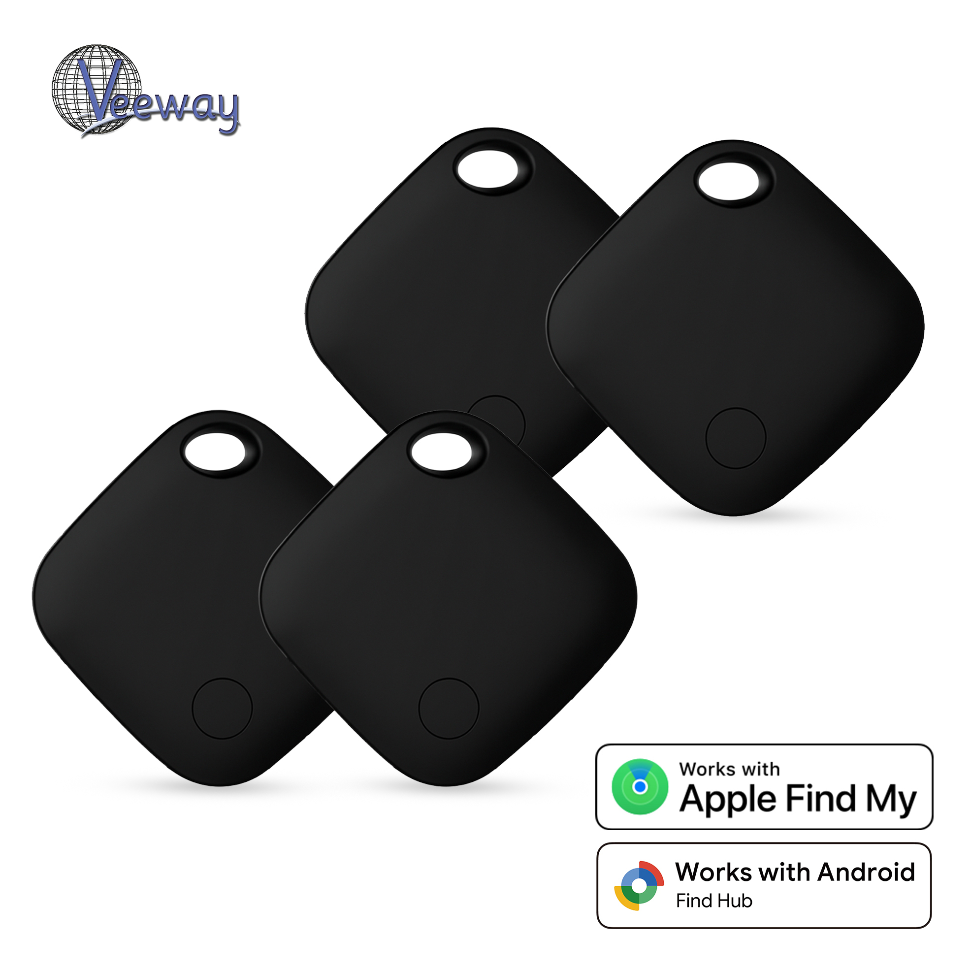 4x Smart GPS Tags