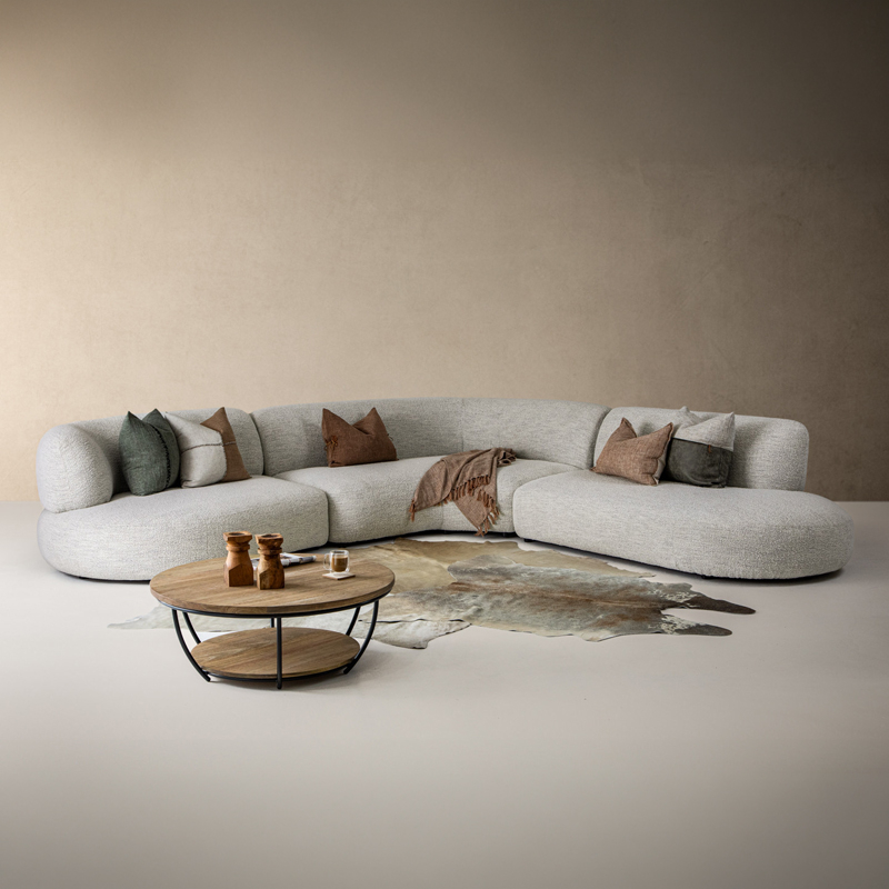 Ivory Drift Corner Couch