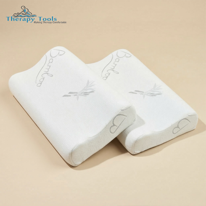 2x Standard Memory Foam Pillow with 5 Year Guarantee