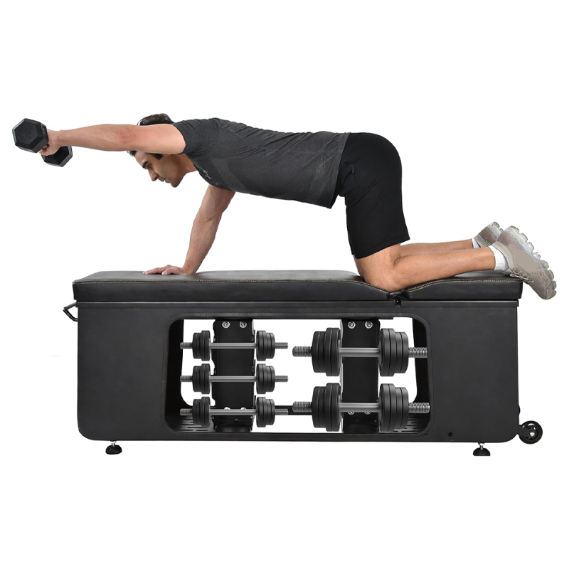 Adjustable Weight Bench with Dumbbell Storage