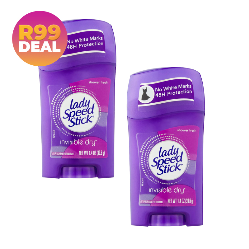 2x Ladies Anti-Perspirant Deodorants