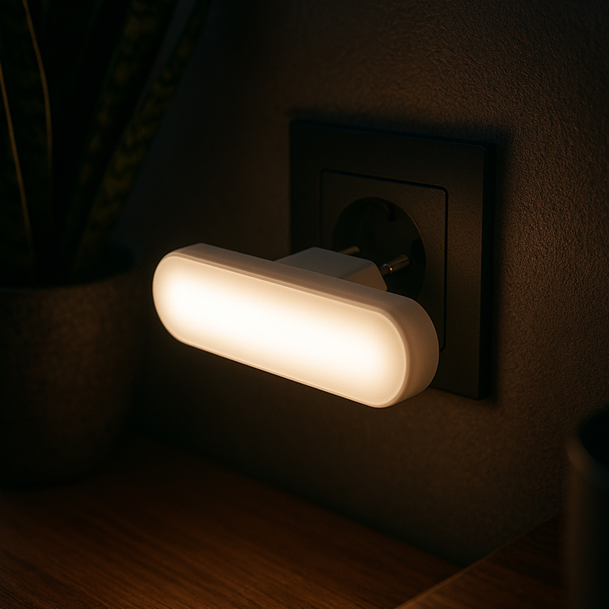 2x Emergency Night Lights with Auto Power Failure Detection