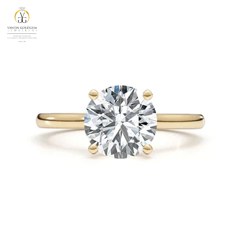 Lab Grown Diamond Solitaire Ring