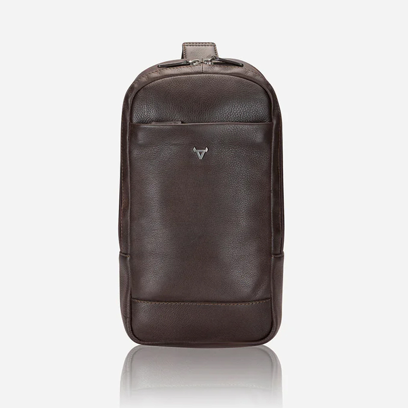 Genuine Leather One Strap Backpack