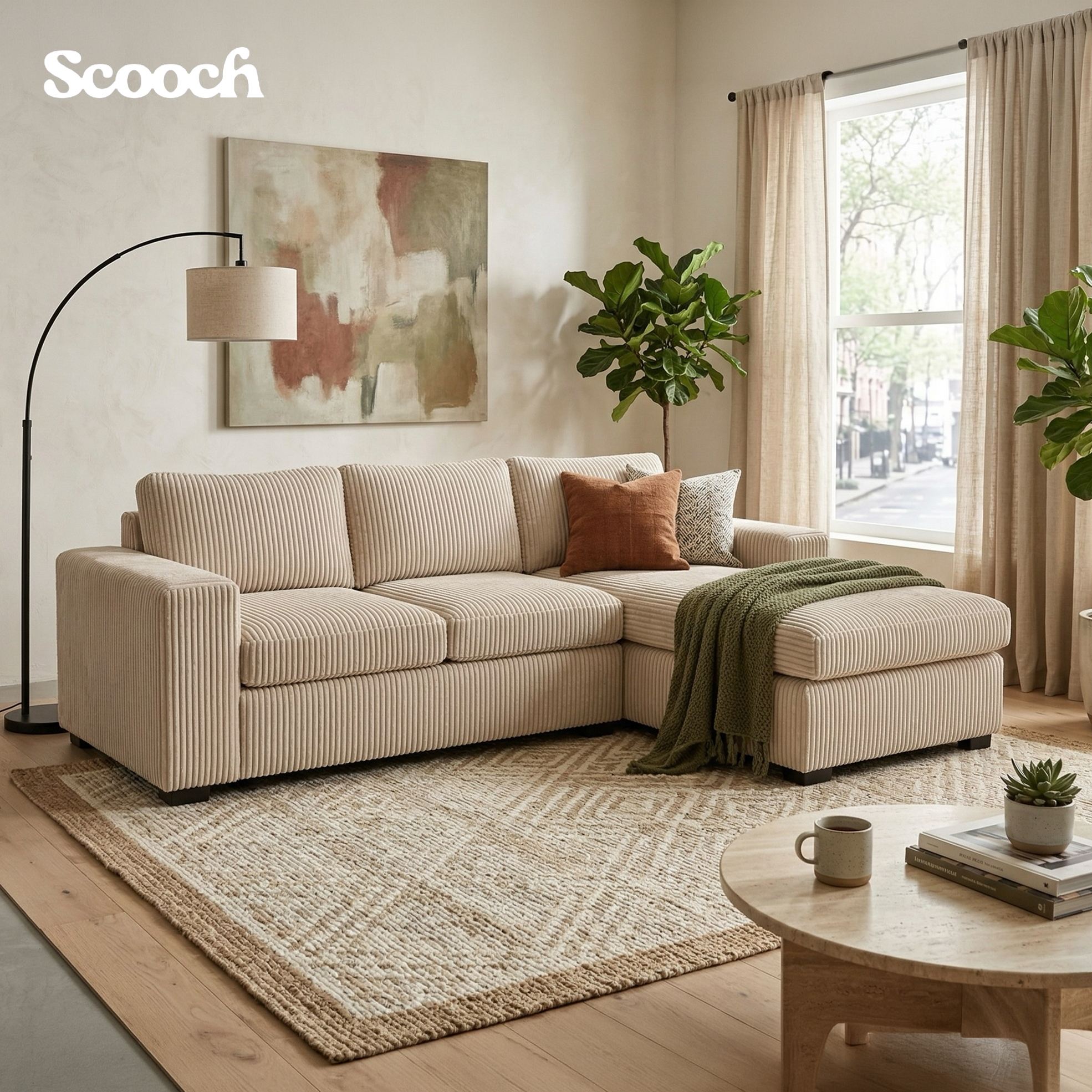 Snooze Universal L-Shape Couch