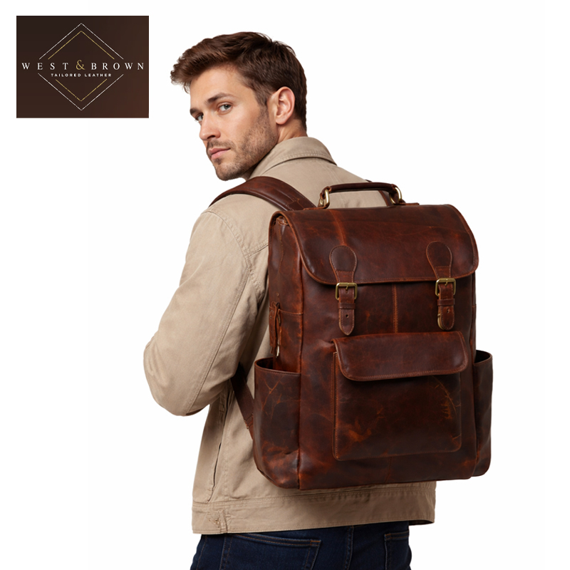 Genuine Leather Max Backpack