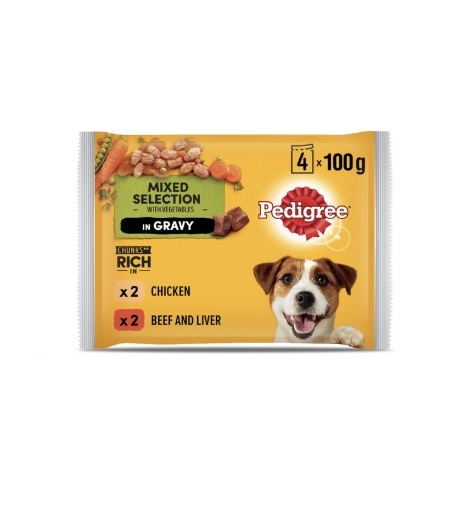1x 400g Multipack Wet Dog Food (4's)