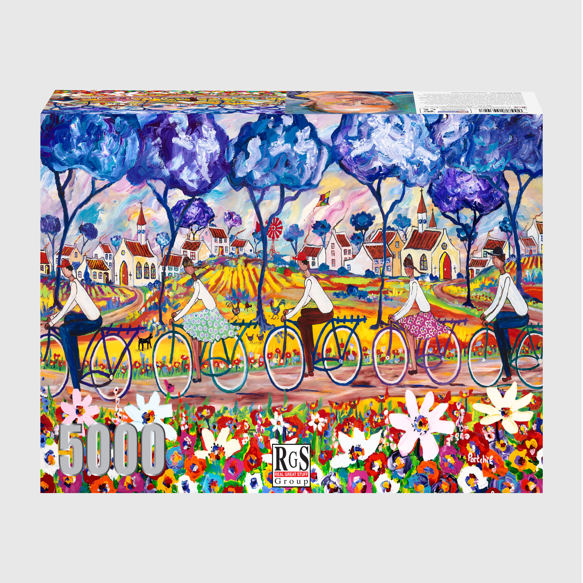 5000-Piece Portchie Town to Town Puzzle