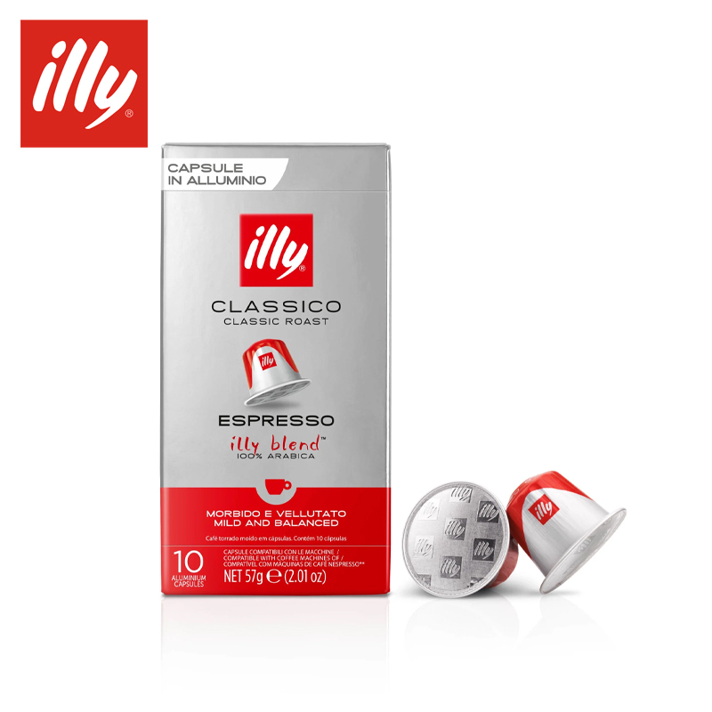 10x 10's Nespresso Compatible Aluminum Coffee Capsules