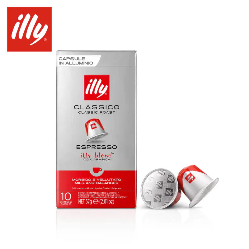 10x 10's Classico Espresso Nespresso Compatible Aluminum Coffee Capsules 10x 10's Classico Espresso Nespresso Compatible Aluminum Coffee Capsules
