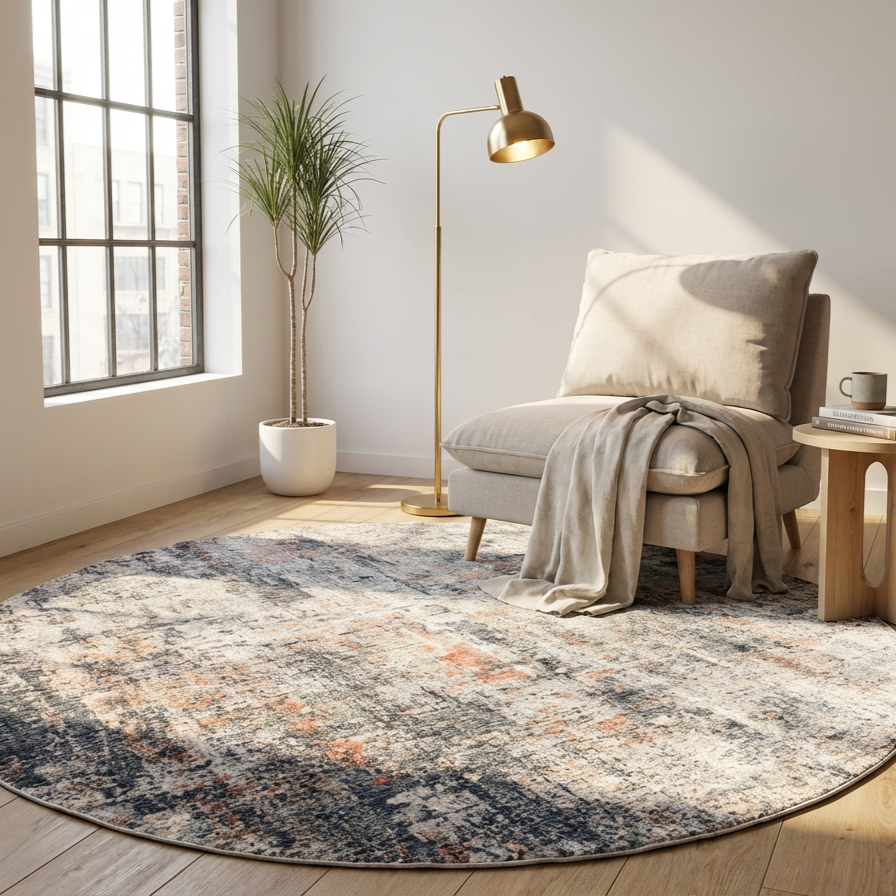 Alicia Round Rug Collection