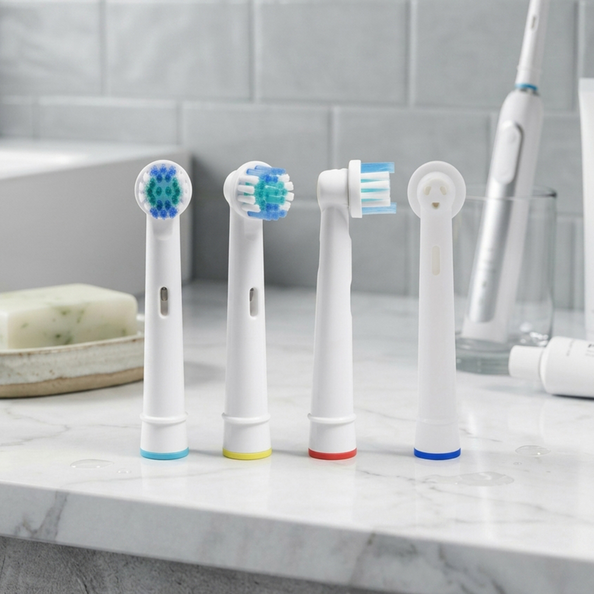 Oral-B Compatible Toothbrush Replacement Heads (4's)