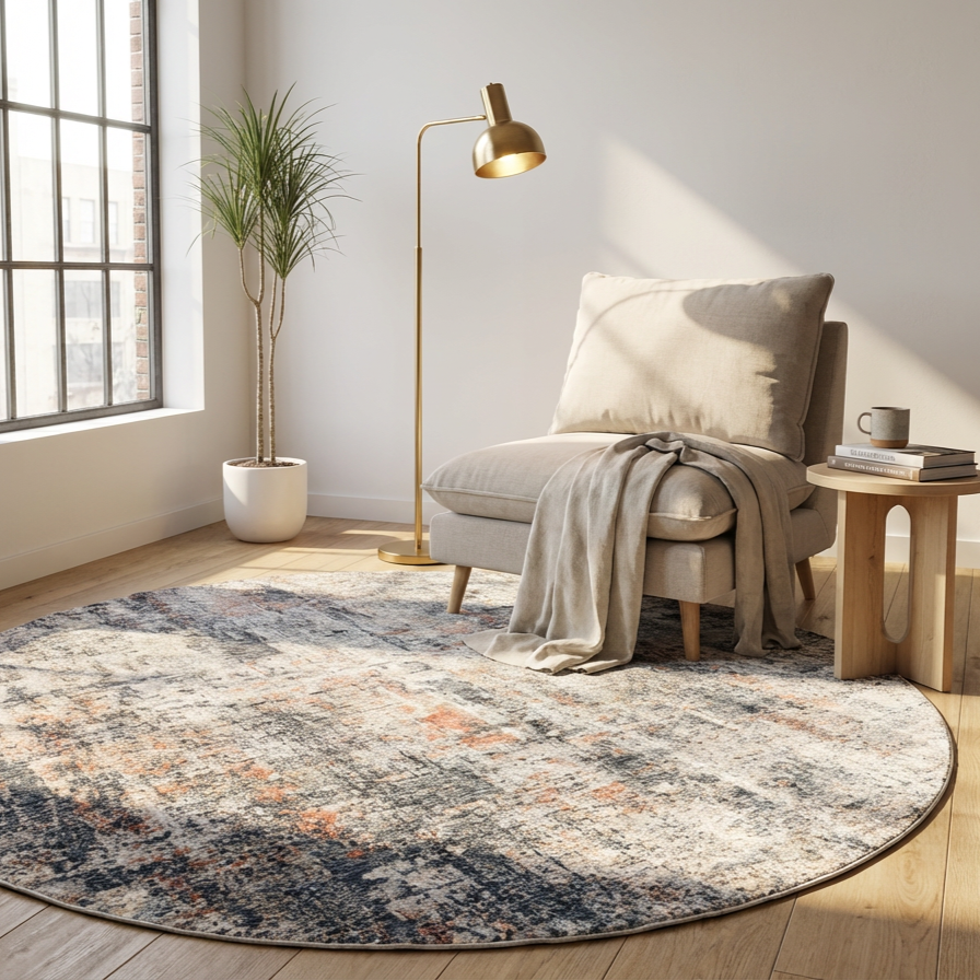 Alicia Round Rug Collection