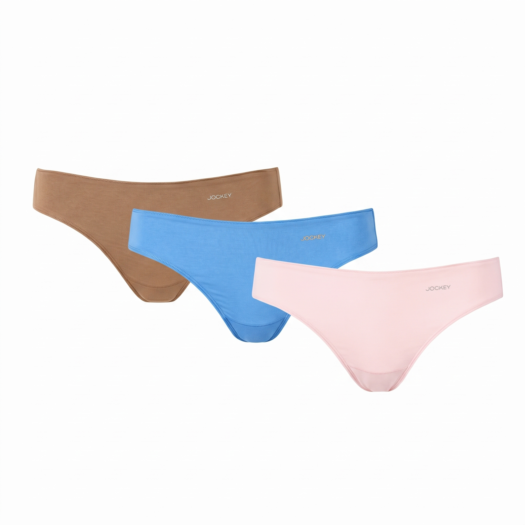 Brown/Light Pink/Blue - French Cut