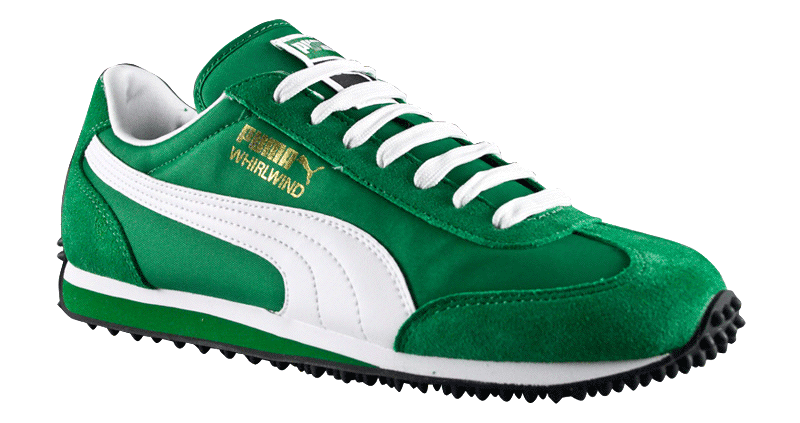 puma whirlwind green