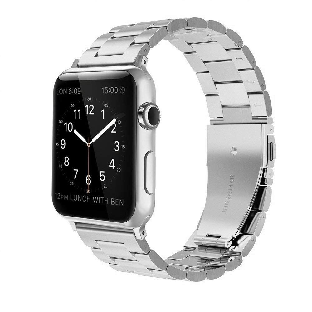 64 off on 42mm Stainless Steel Apple Watch Strap