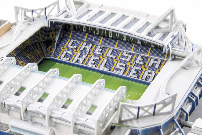 3D Puzzle Stadion Stamford Bridge 171 Teile NEU Nanostad Chelsea F.C OVP 