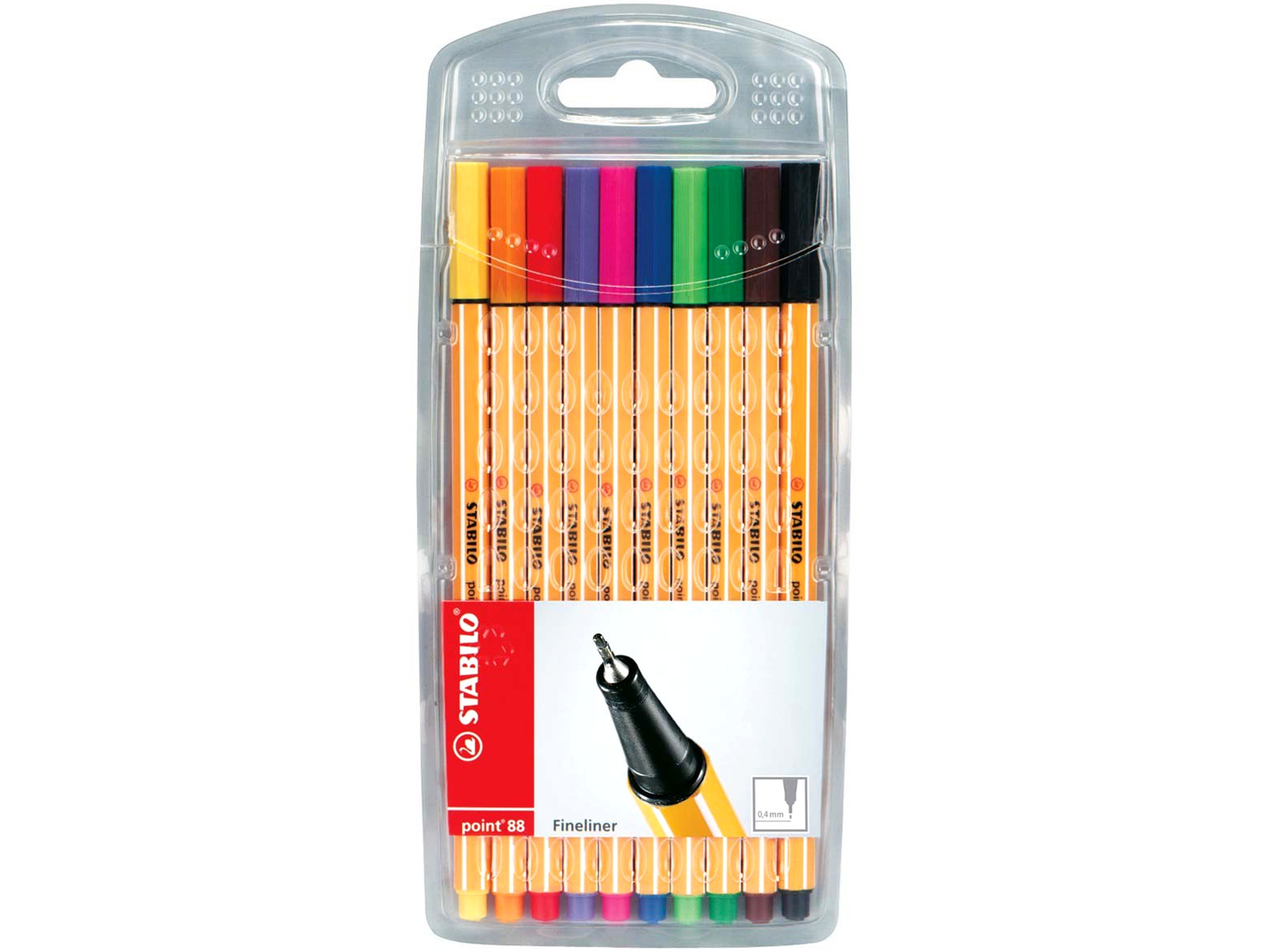 10-Piece 88 Point Fineliners Set