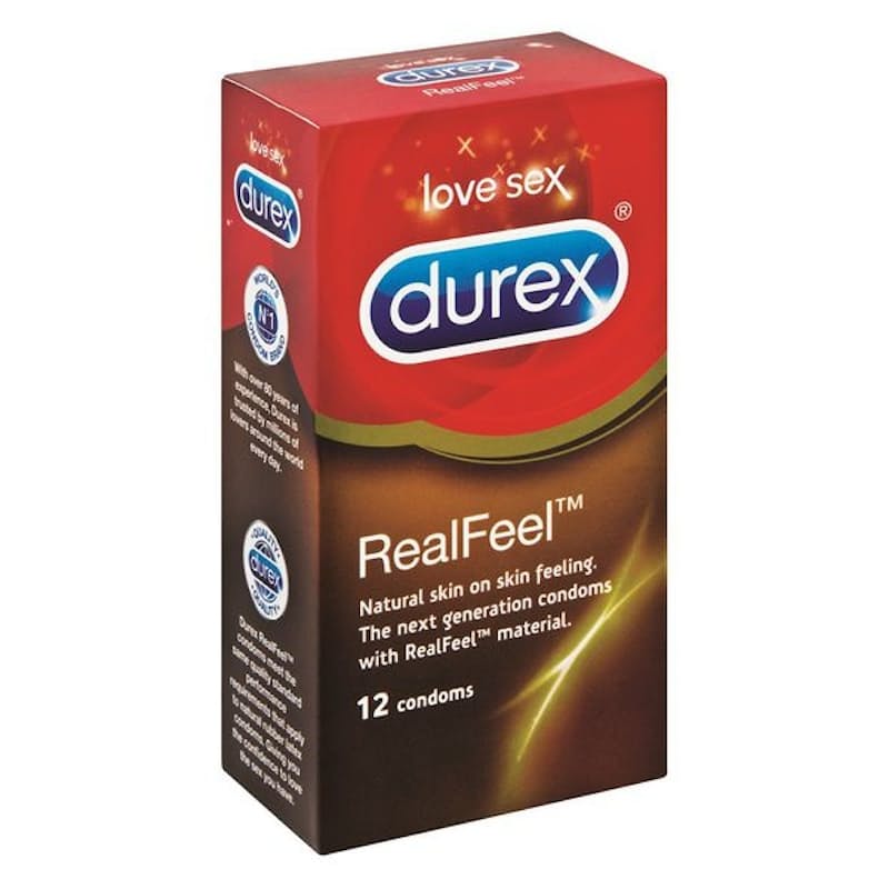 Pack of 12 Real Feel Condoms