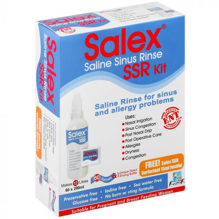 26 off on Saline SSR Sinus Rinse Kit & SF Metered Nasal Spray