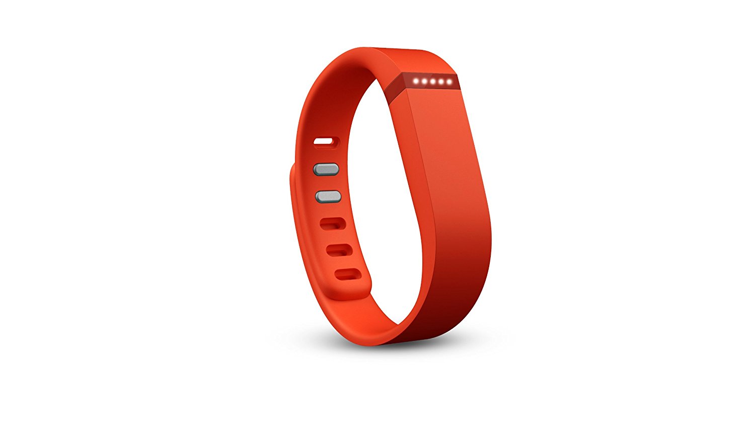 RED Size Large Band & Clasp Replacement Wristband For Fitbit Flex TANGERINE 